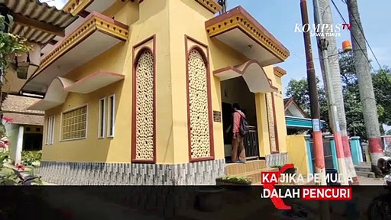 Terekam CCTV, Pemuda Ini Bobol Kotak Amal 5 Kali