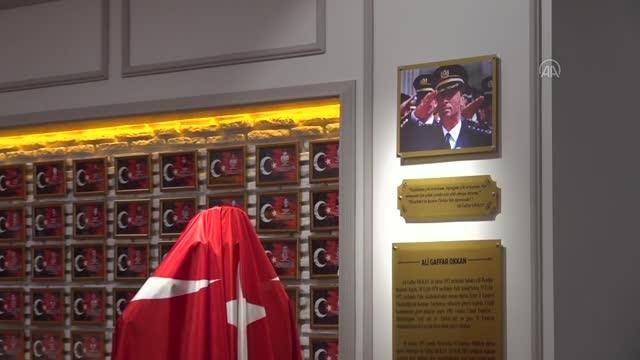 Son dakika haber... DİYARBAKIR - Şehit Emniyet Müdürü Ali Gaffar Okkan'ın balmumu heykeli yapıldı