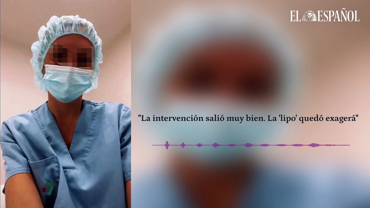 "La intervención salió muy bien. La 'lipo' quedó exagerá"