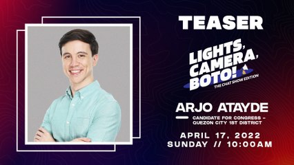 The Manila Times: Lights, Camera, Boto! Episode 12: Arjo Atayde