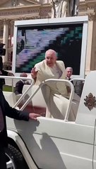 Non vedente Trani dal Papa