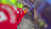 Cristiano Ronaldo appears to smash fan's phone