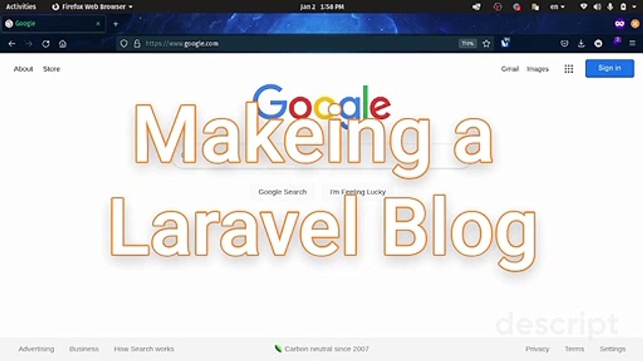 Create a simple Blog using laravel 8 - Part 1