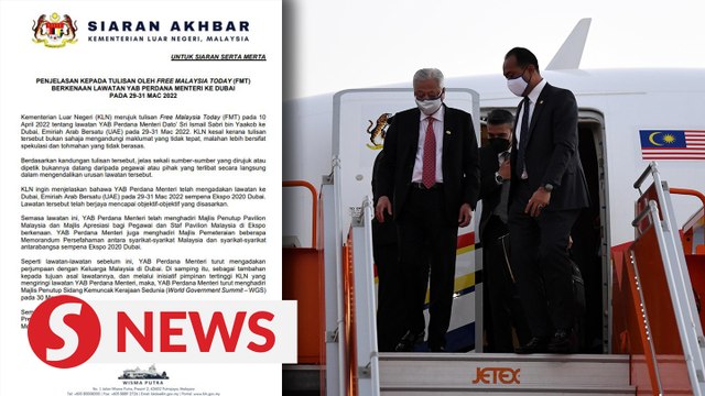 Wisma Putra: Top two Malaysian diplomats sent home due to shortcomings during PM’s UAE visit