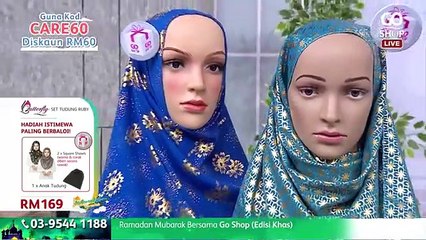 Butterfly Tudung Ruby