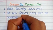 10 line Speech on Republic Day in English_speech on Republic Day_republic day par bhashan English me