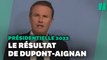 Le résultat de Nicolas Dupont-Aignan à la présidentielle 2022 loin de celui de 2017