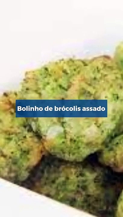 Bolinho de brócolis assado #Shorts