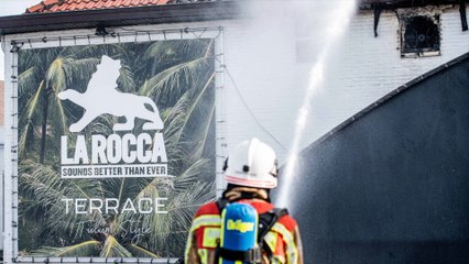 La célèbre discothèque «La Rocca» victime d’un terrible incendie