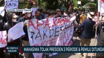 Demo Mahasiswa Tolak Presiden 3 Periode dan Penundaan Pemilu