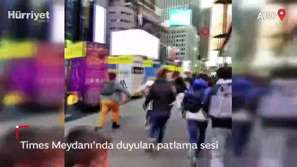 New York'ta patlama paniği