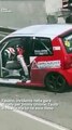 Fasano, incidente nella gara di rally per Jimmy Ghione: l’auto si ribalta ma lui ne esce illeso