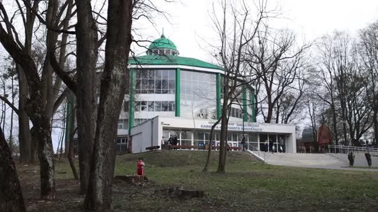 Lviv Politeknik Üniversitesi Spor Salonu, savaş mağdurlarını ağırlıyor