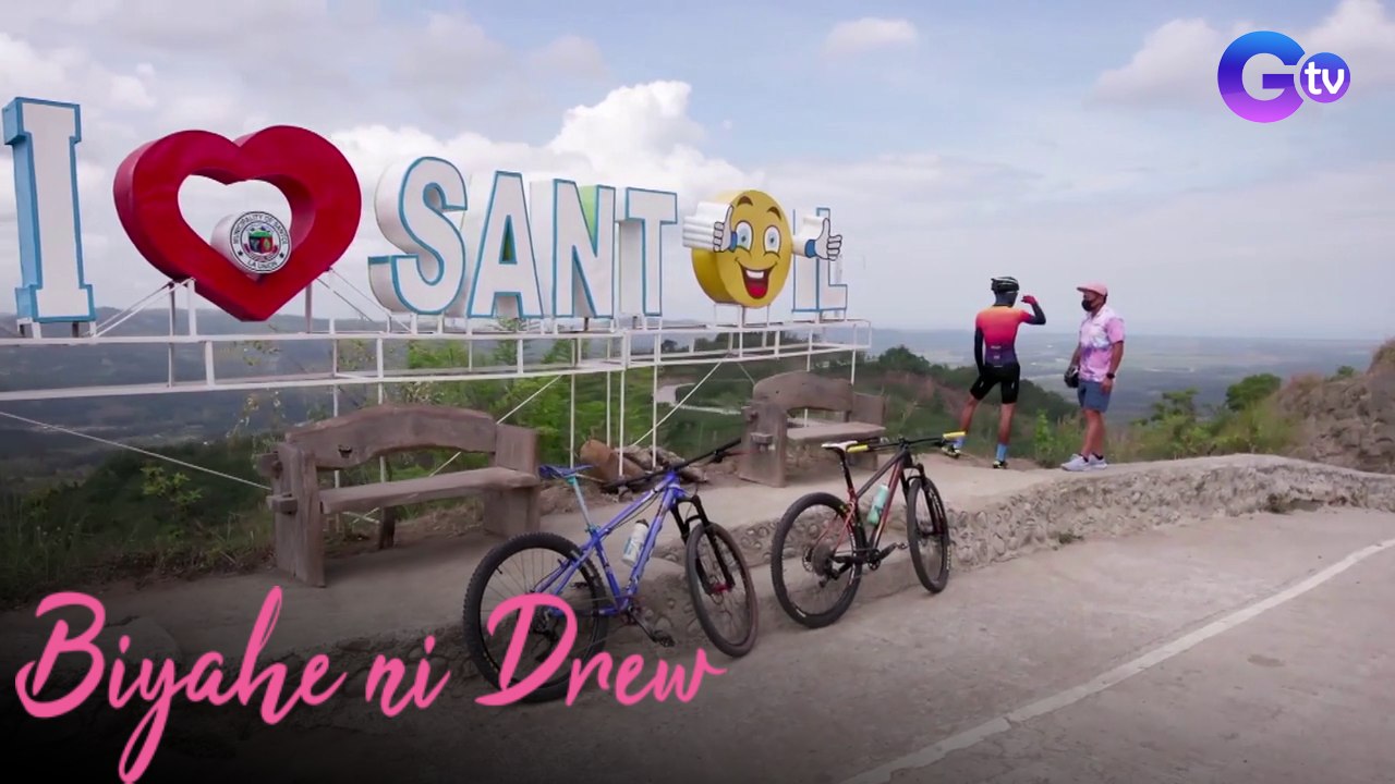 Biyahero Drew, inakyat ang ‘Great Road of Santol’ sakay ng bisikleta! | Biyahe ni Drew