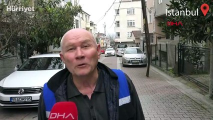 Avcılar'da yolun ortasındaki direk görenleri şaşkına çeviriyor