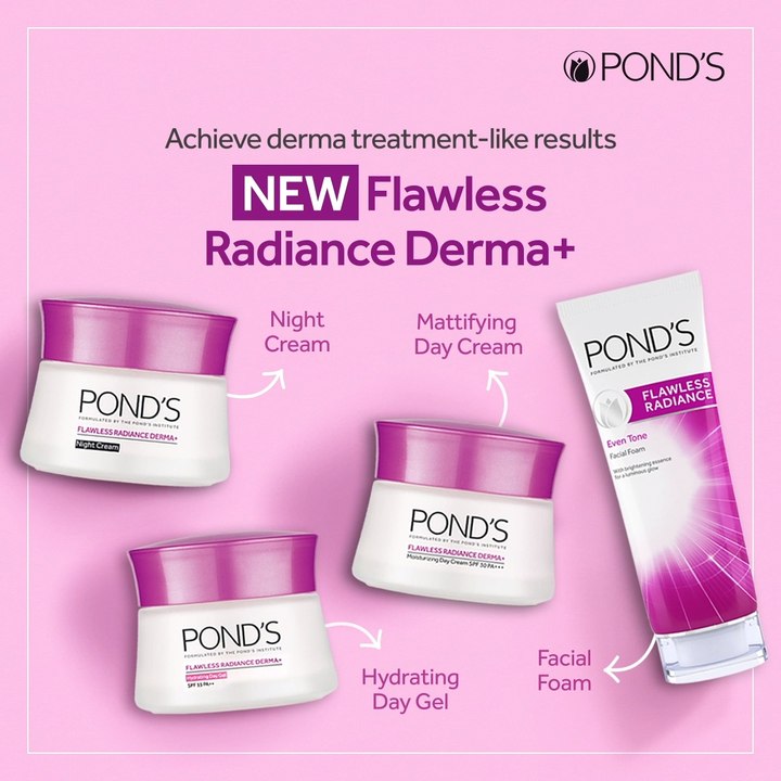 Ponds Flawless Radiance Regime Set FREE Acne Cl...