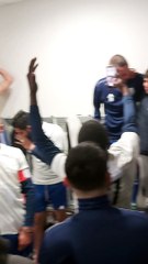 La joie dans les vestiaires après la victoire de nos Séniors1 face à FC Sévenne 6 - 0 !