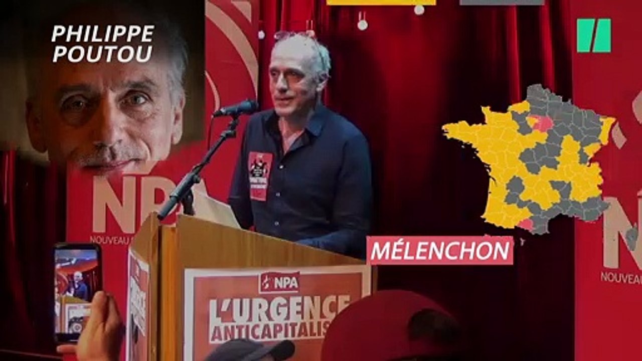 Le résultat de Philippe Poutou à la présidentielle: 11e avec 0,8% des voix