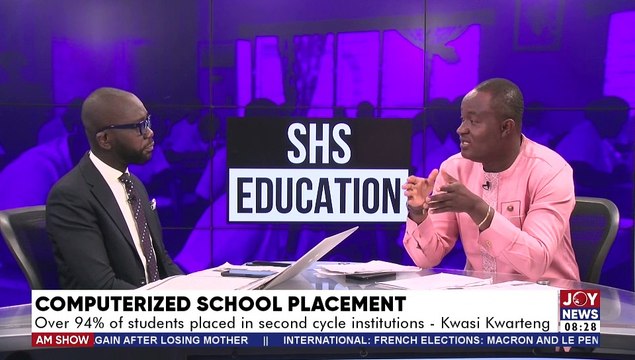 Over 94% of students placed in second cycle institutions – Kwasi Kwarteng - AM Show (11-4-22)