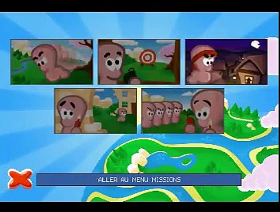 Worms World Party online multiplayer - psx