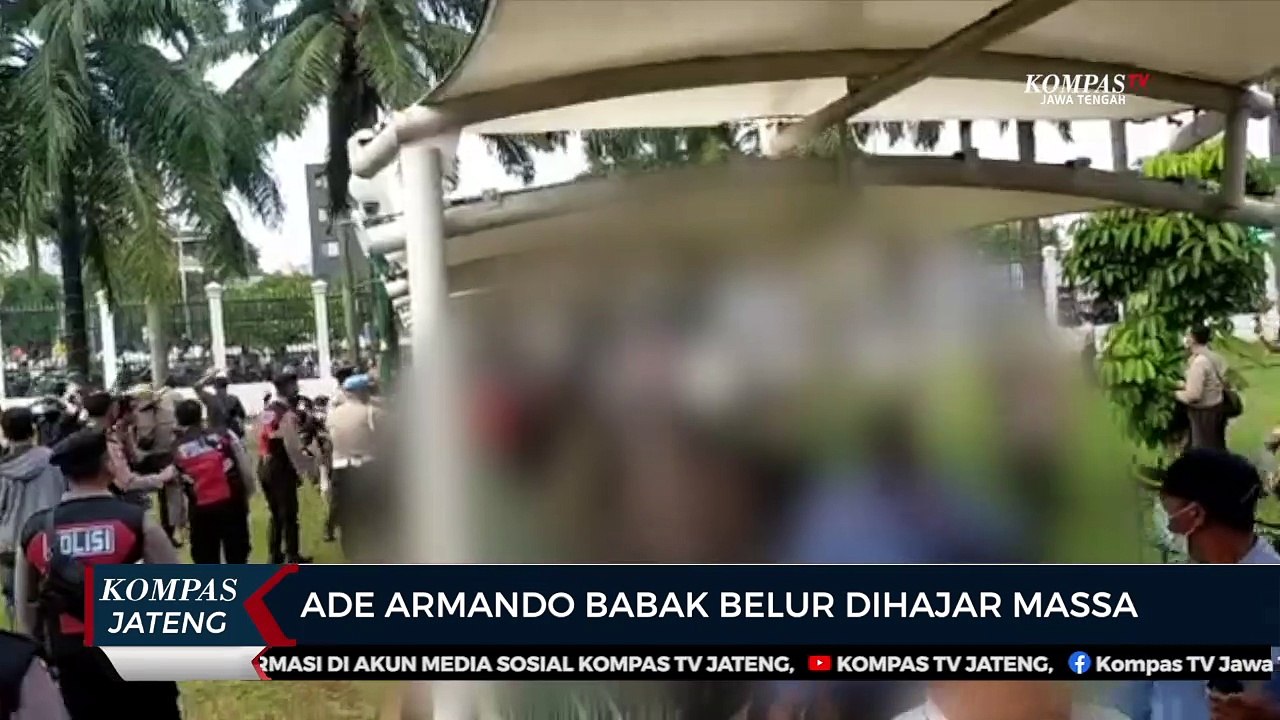 Ade Armando Babak Belur Dihajar Massa