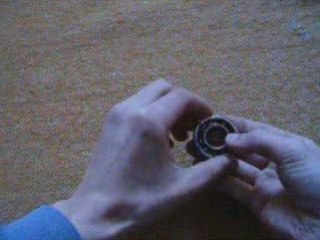 Démontage roulement en cage