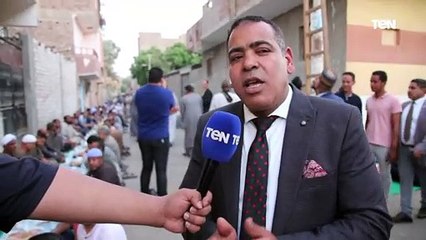 أطول مائدة إفطار بصعيد مصر بطول 1000 متر وبمشاركة 5000 شخص