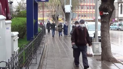 Bahar kışa döndü: Kentte hava sıcaklıkları 10 derece birden azaldı