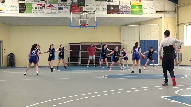 10.04.2022 Séniors 2 Féminin Tursan Basket Chalosse 2 - Biaudos 2 1e Partie
