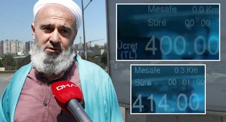 5 dakikalık yola 435 lira ücret istemişti: O taksici bakın kimi suçladı