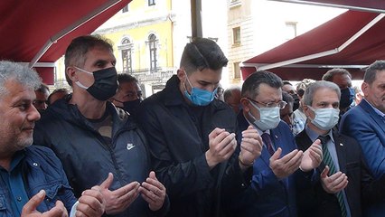 Trabzonsporlu Uğurcan'ın dedesi son yolculuğuna uğurlandı