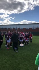 Wild celebrations as Petershill secure promotion to the West of Scotland Premier Division