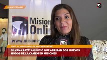 Silvana Ratti anunció que abrirán dos nuevos nodos de la CAMEM en Misiones