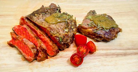 طريقة عمل ستيك اللحم بالصوص البني