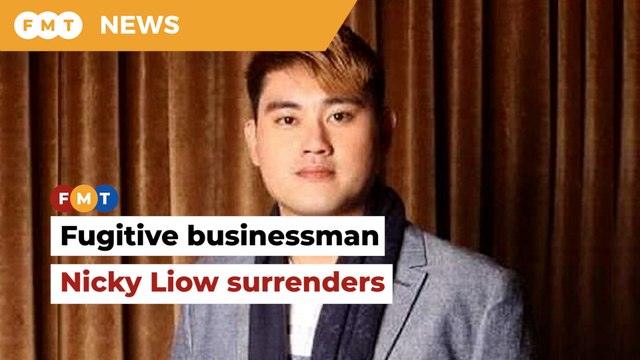 Wanted by cops for his alleged involvement in organised crime, fugitive Nicky Liow turns himself in