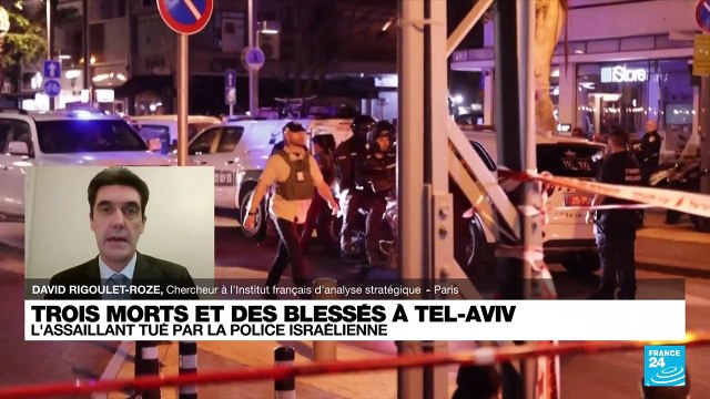 Trois morts et des blessés à Tel-Aviv, l'assaillant tué par la police israélienne