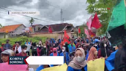 Berikut Permintaan Pendemo Cipayung Plus Di Kantor DPRD Kota Sorong