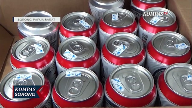 Ratusan Miras Dan Narkoba Disita Polres Sorong Kota