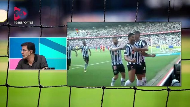 98 Esportes | O Atlético tem uma paciência irritante em trocar passes , destaca CJ