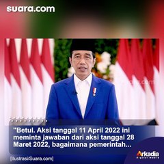 6 Tuntutan BEM SI pada Aksi Demo Lanjutan 11 April 2022