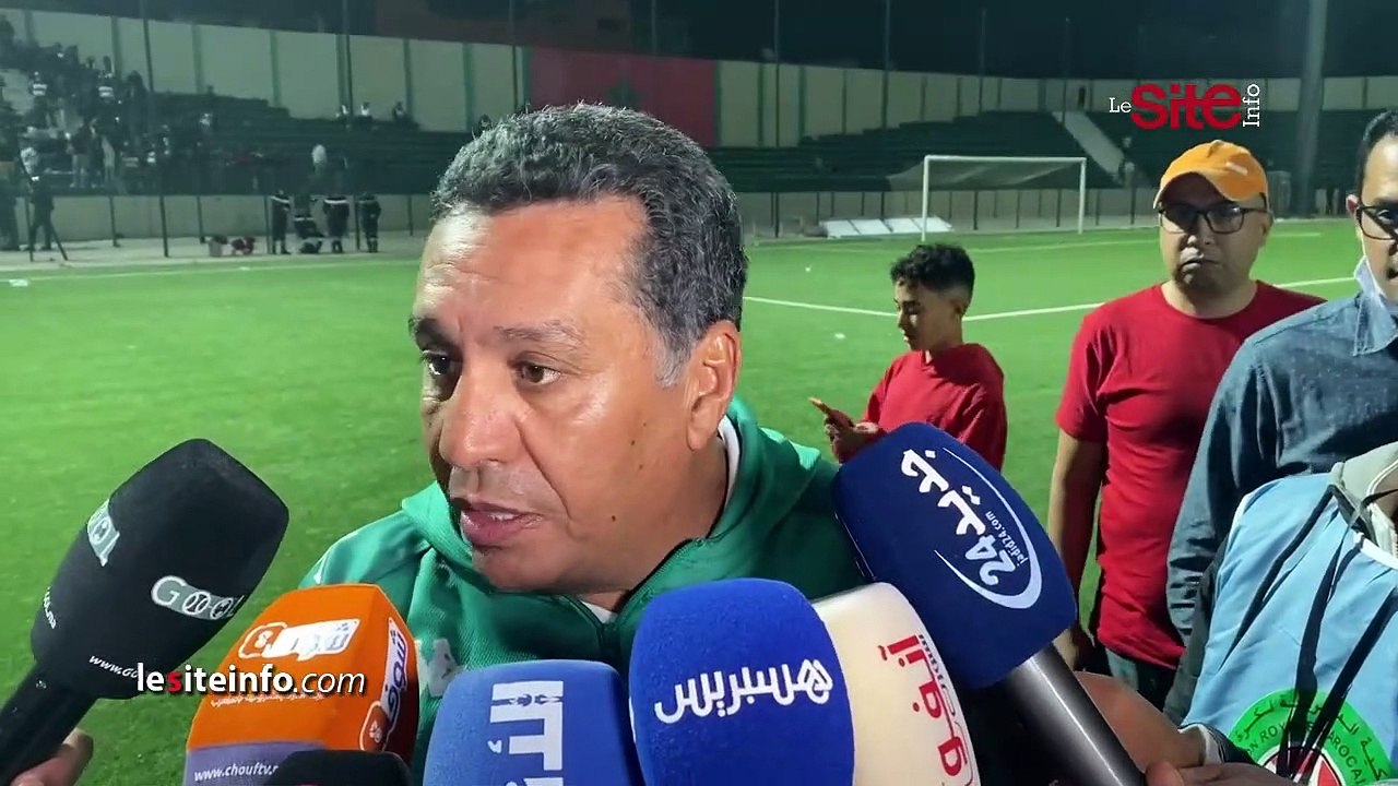 الطاوسي_ “أهنئ اللاعبين على اجتياز رجاء بني ملال والأهلي كان سببا في صعوبة المباراة”