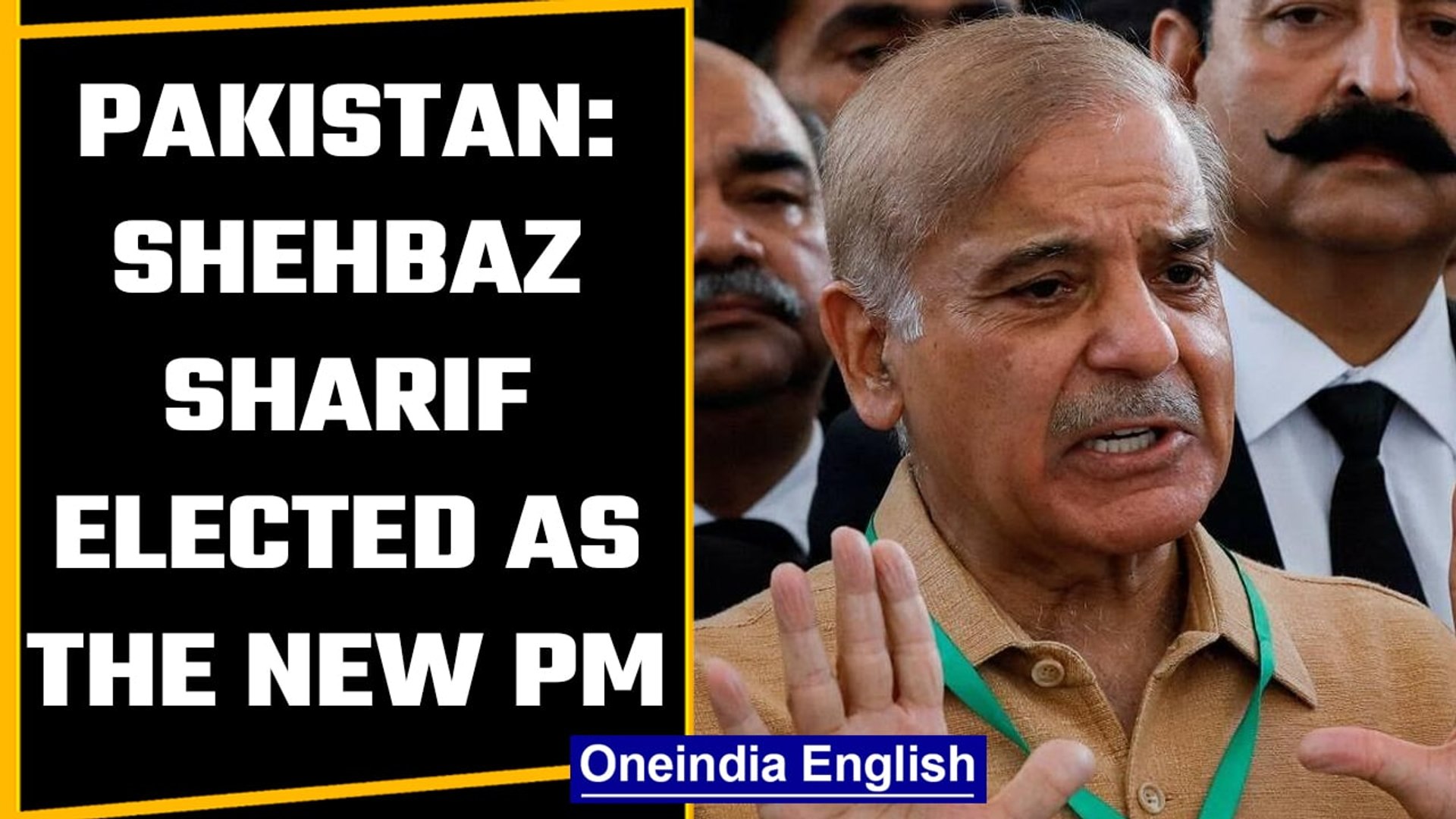 Shehbaz Sharif elected as the new prime minister of Pakistan after Imran  Khan's fall| OneIndia News - video Dailymotion