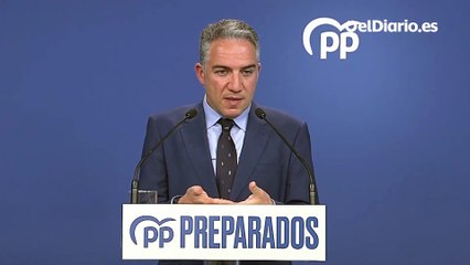Elías Bendodo: "Ya está bien con que la izquierda haga política con el pasado y con la violencia de género"