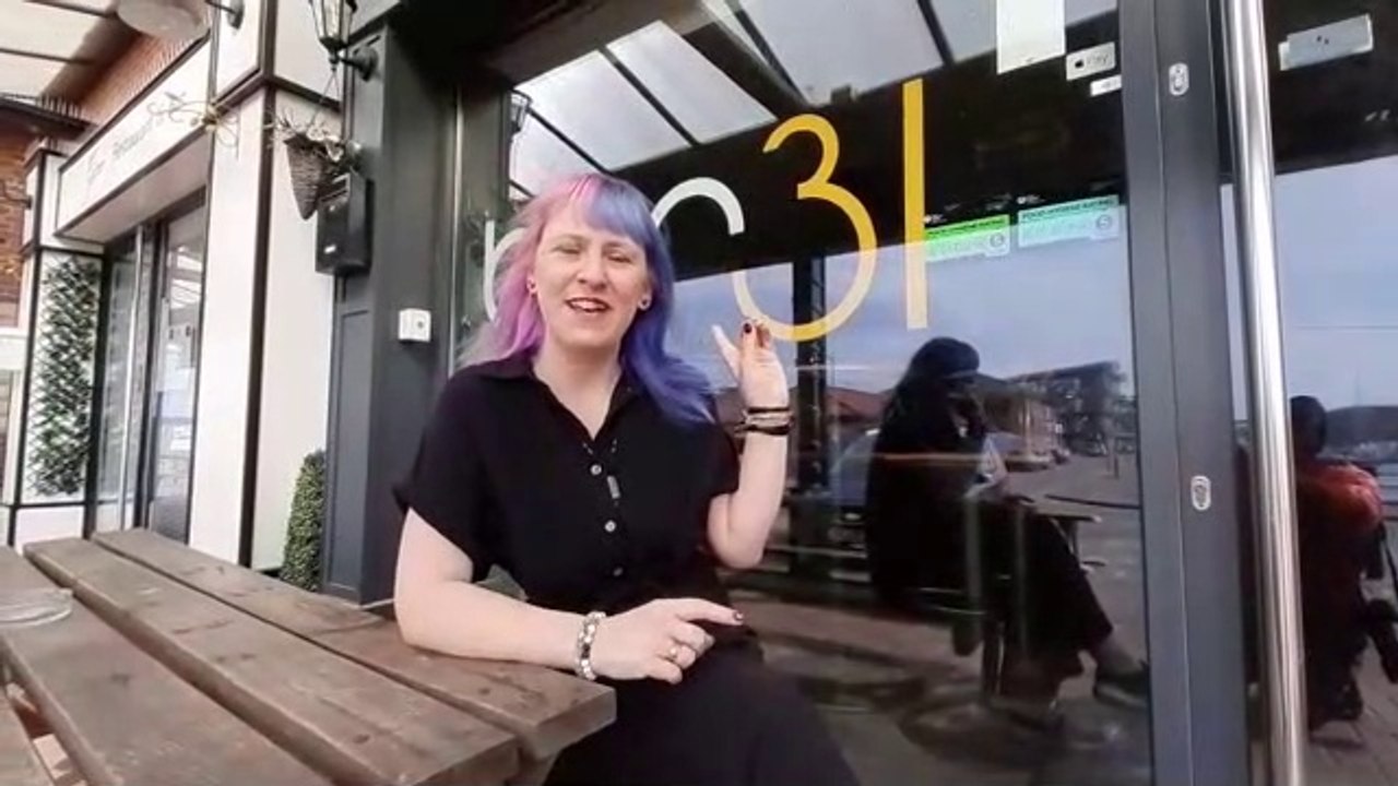 Rebecca Benson, organiser of a wellbeing fair at Bar 31 Hartlepool