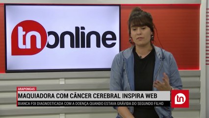 Maquiadora de Arapongas com câncer cerebral inspira web; veja