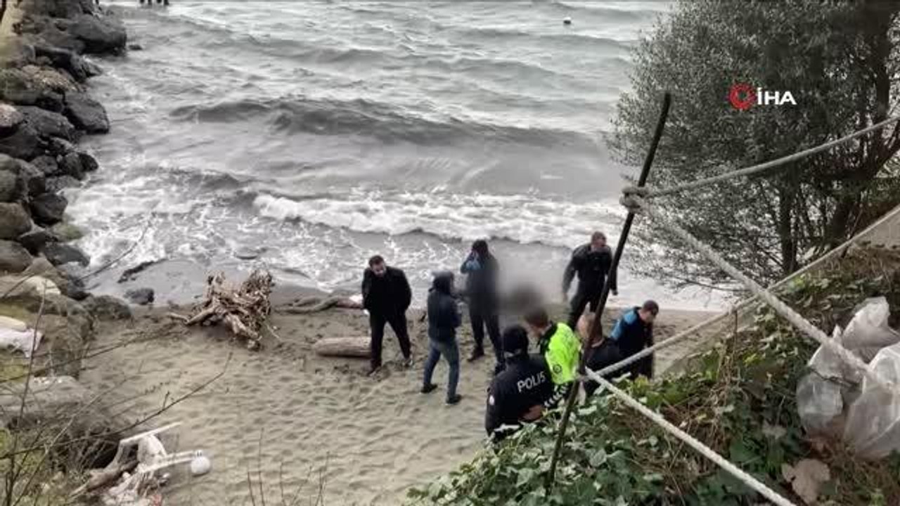 Sinop'ta denizde erkek cesedi bulundu, oğlu gözyaşlarına boğuldu