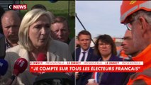 Marine Le Pen sur le second tour de la présidentielle: «Je suis convaincue qu'il y a dans le pays plus de 50% des Français qui veulent une autre politique que celle menée par Emmanuel Macron»