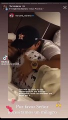 Marcelo Martins abrazo y pide por la salid de su padre