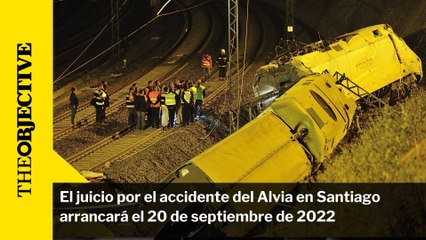 El juicio por el accidente del Alvia en Santiago arrancará el 20 de septiembre de 2022