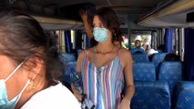 Terminales de buses en Managua con afluencia por vacaciones de Semana Santa